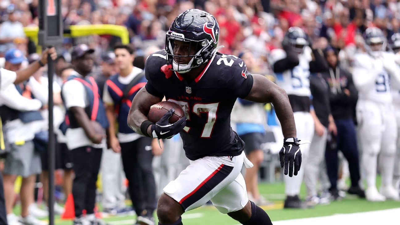 Emergence of rookie RB Woody Marks gives spark to Texans - ESPN