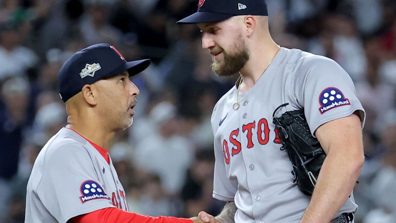 <a href="https://www.espn.com/mlb/story/_/id/46443777/garrett-crochet-stifles-yankees-red-sox-swipe-game-1" target="_blank">Crochet retires 17 straight as Red Sox swipe G1</a>