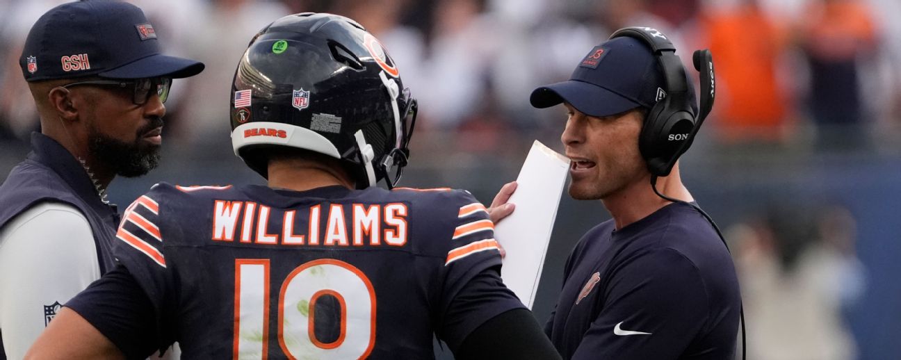 Bears' Ben Johnson and Caleb Williams off to good start, more work to do -  ESPN