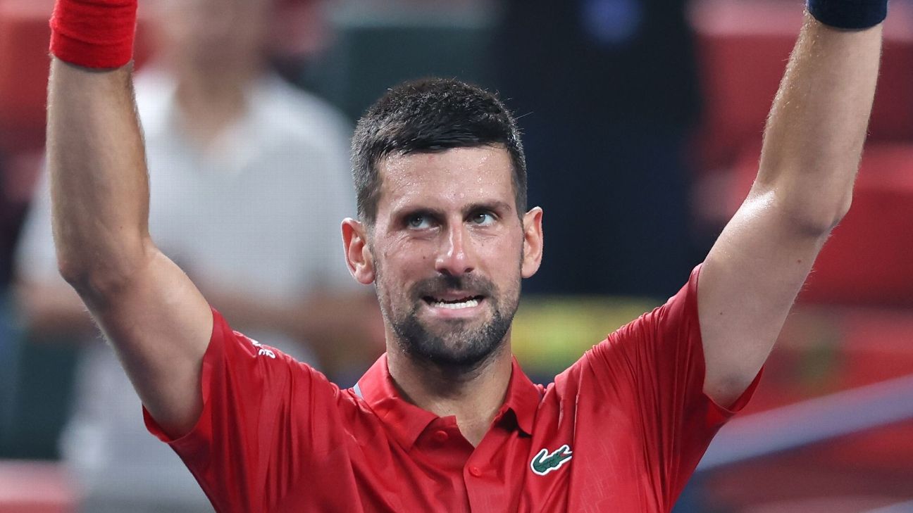 ラコステ ジョコビッチ 2024 Masters Shanghai / FR 3 Shanghai Masters: Djokovic advances past Cilic; Shelton loses - ESPN