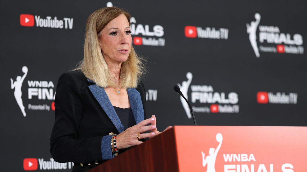 <a href="https://www.espn.com/wnba/story/_/id/46480629/wnba-engelbert-collier-remarks-do-better" target="_blank">Engelbert vows to ‘do better,’ denies Clark remark</a>