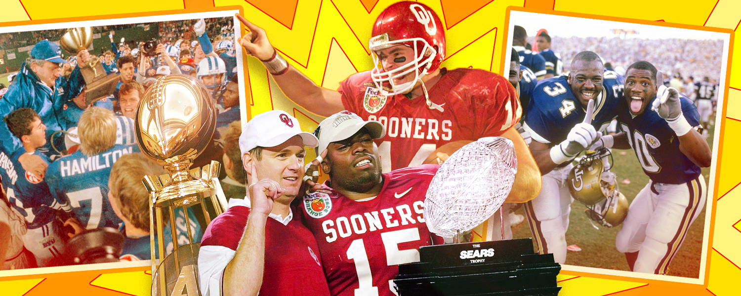 The 2000 Sooners and 19 other unlikely champions
