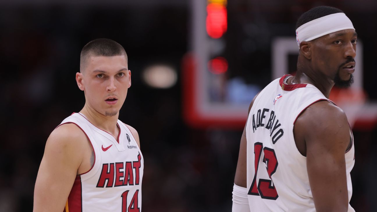 Tyler Herro playing for the Miami Heat