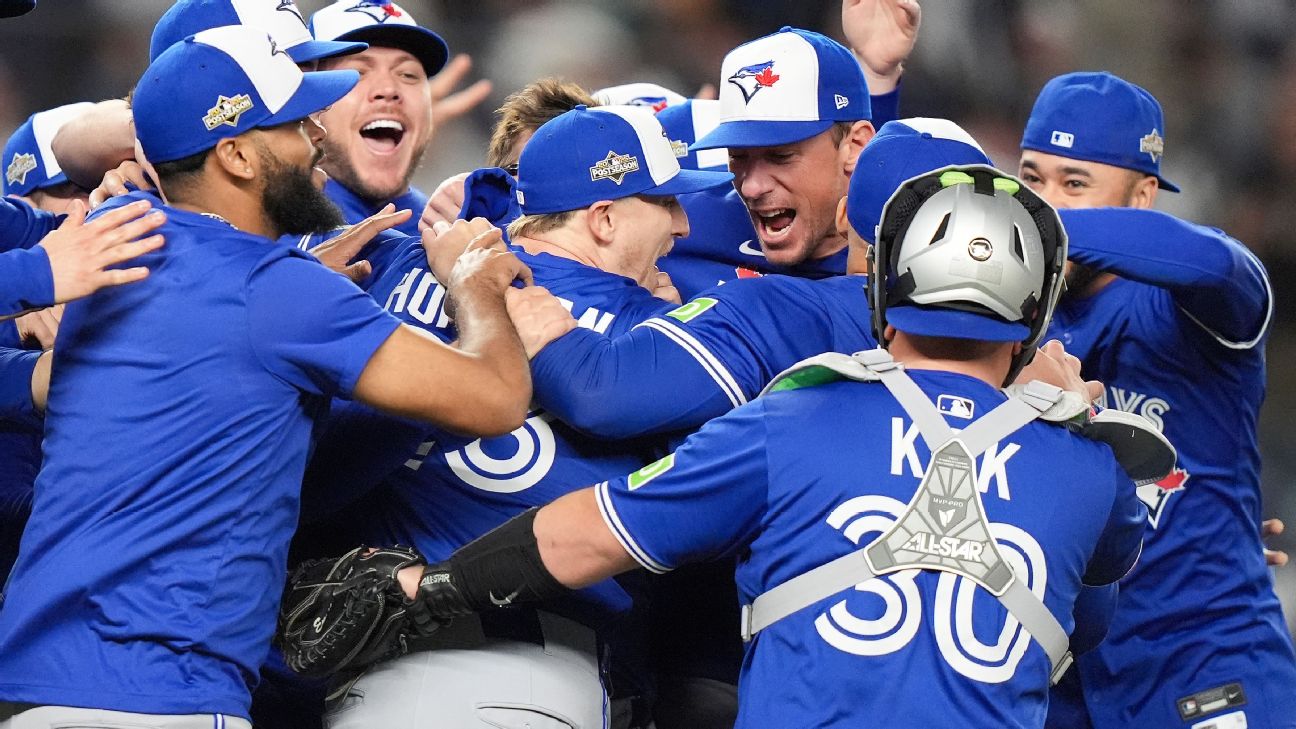 Blue Jays win ALDS Game 4 to eliminate Yankees from playoffs - ESPN