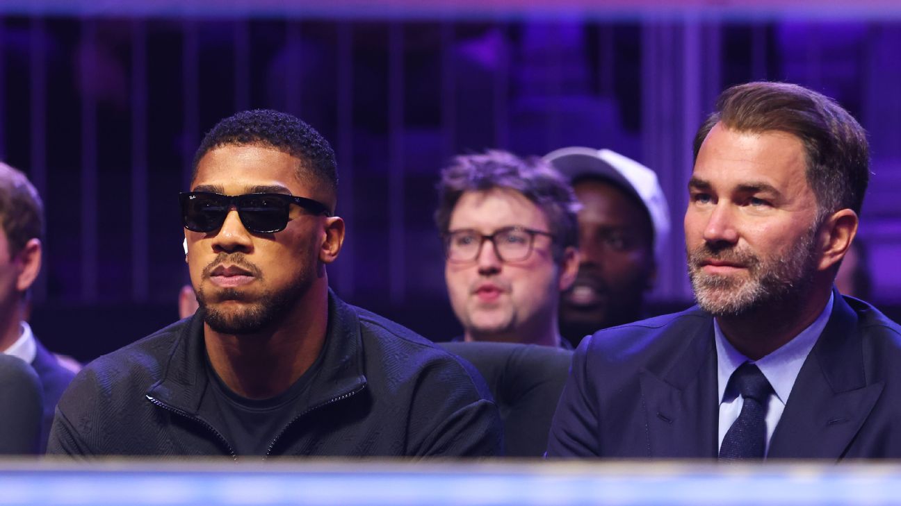 Eddie Hearn says Anthony Joshua 2025 fight decision to be made 'this week' - ESPN