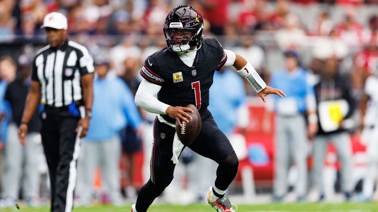 <a href="https://www.espn.com/nfl/story/_/id/46567674/source-cardinals-kyler-murray-expected-vs-colts" target="_blank">Source: Cards QB Murray expected out Sunday</a>