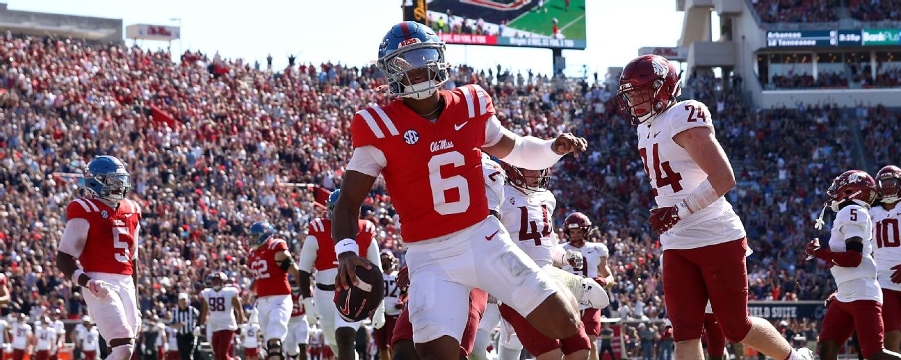 College Football Playoff picks after Week 7