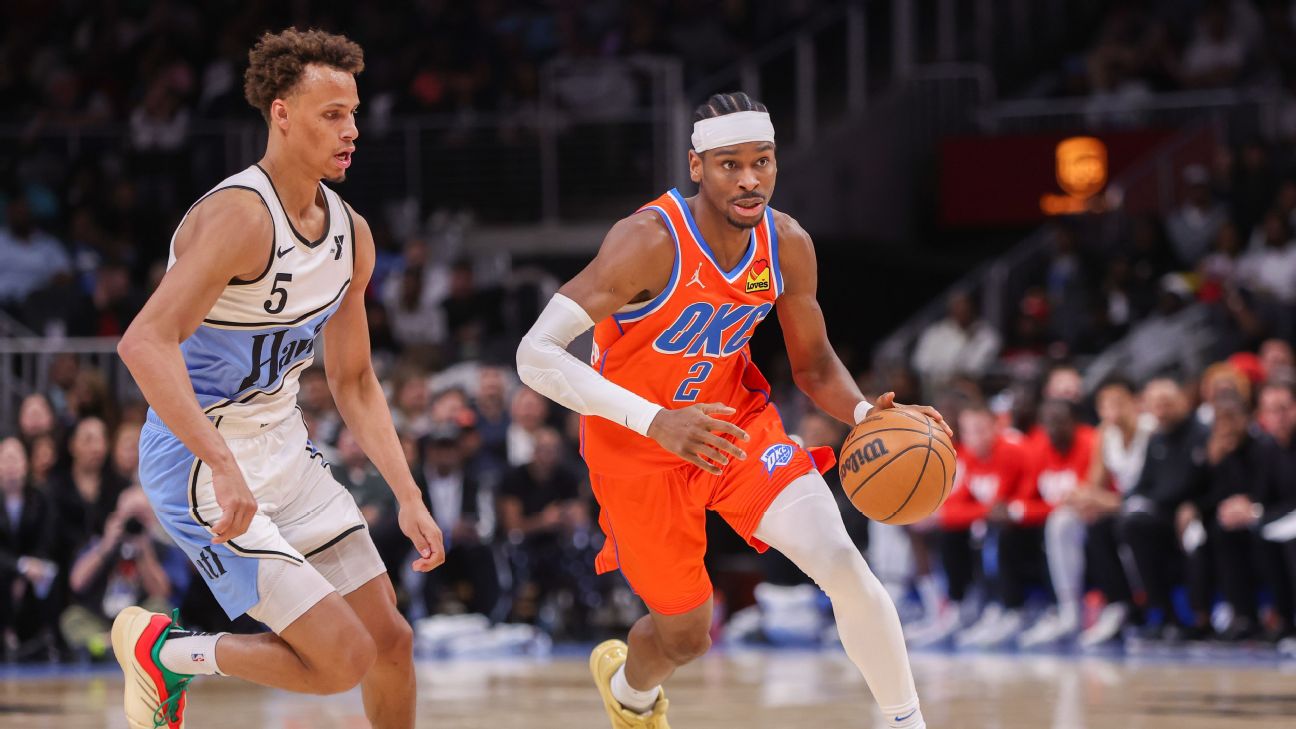 Shai Gilgeous-Alexander averaged 32.7 PPG on his way to winning his first NBA MVP award last season.