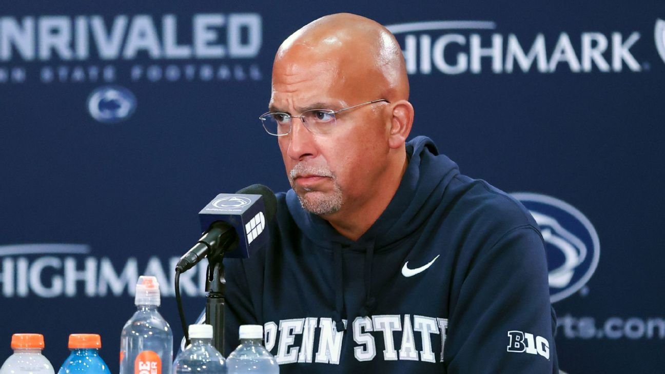 College football Bottom 10 after Week 7: James Franklin's last act