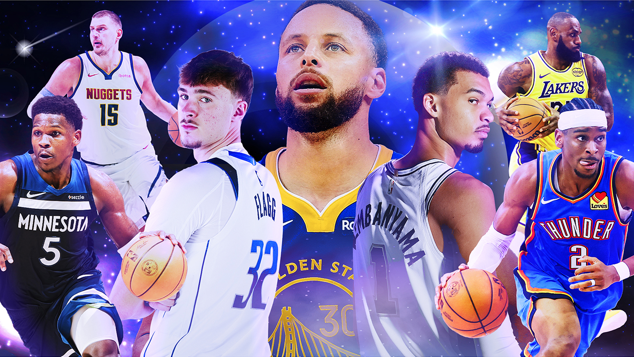 The 2025-26 NBA season, which tips Tuesday, marks the 80th campaign of the league.