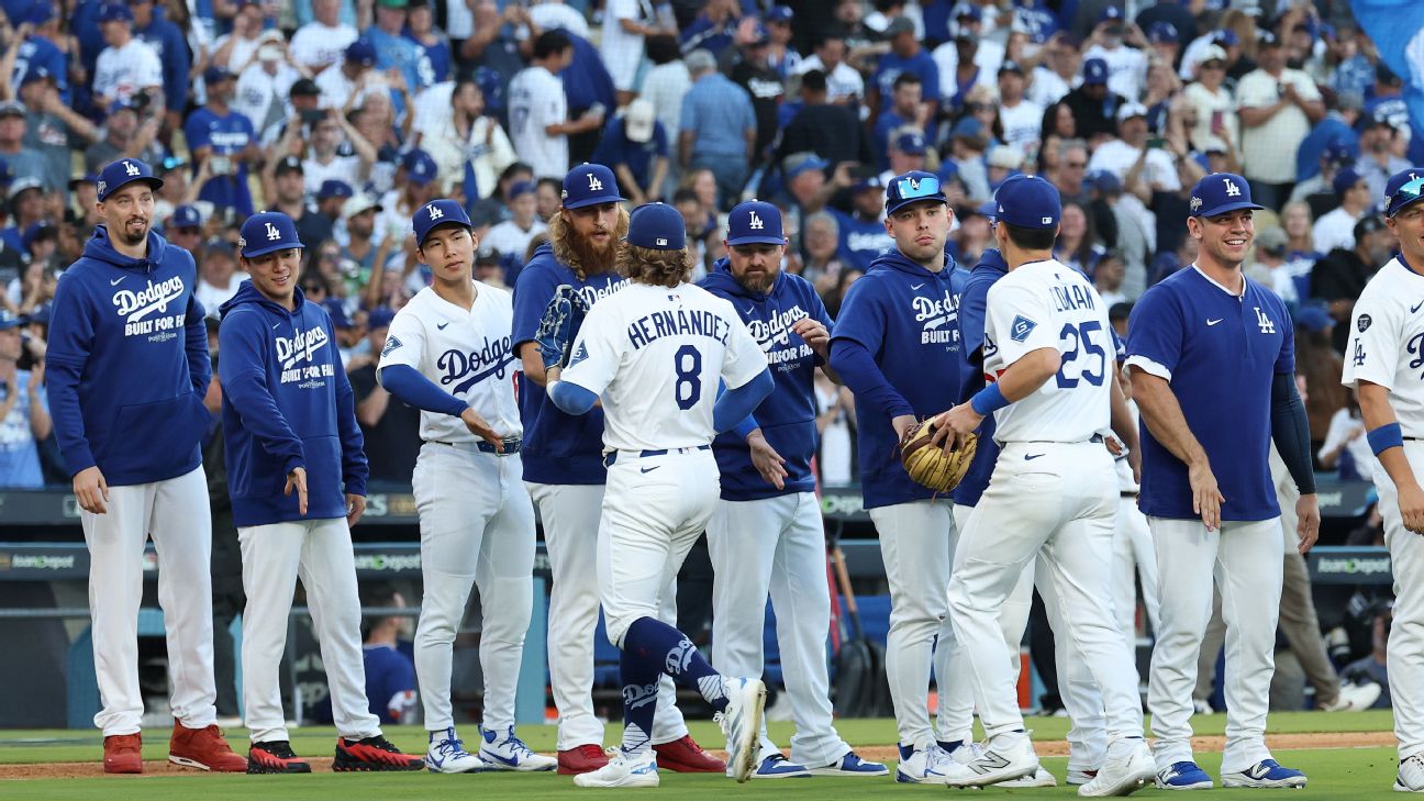 Dodgers defeat Brewers, 1 win away from another World Series - ABC7 Los  Angeles