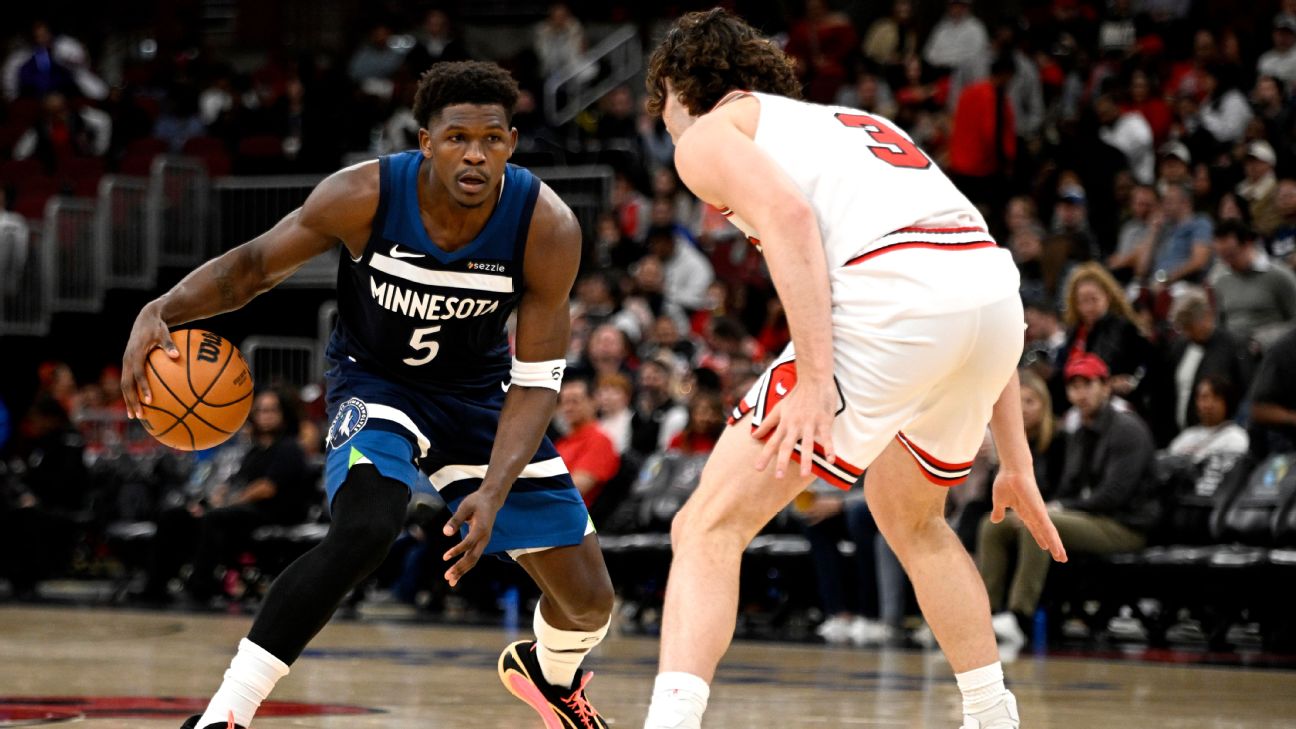 Anthony Edwards was fourth in the league in scoring last season (27.6 PPG).