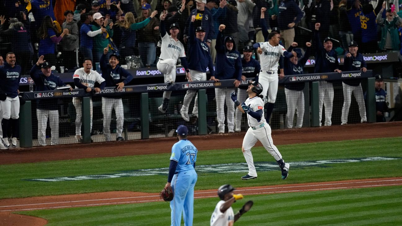 <a href="https://www.espn.com/mlb/story/_/id/46631296/eugenio-suarez-8th-inning-slam-puts-m-one-win-away-world-series" target="_blank">Suárez’s clutch slam leaves M’s one win from WS</a>