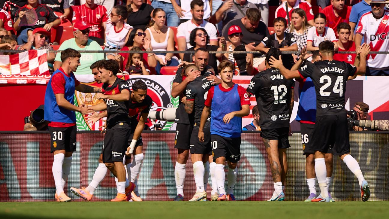 Sevilla se desmoronó y perdió ante Mallorca con una ráfaga de goles en 10  minutos - ESPN