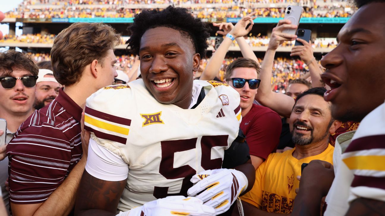 <a href="https://www.espn.com/college-football/story/_/id/46642260/arizona-state-takes-no-7-texas-tech-wild-finish" target="_blank">ASU stuns No. 7 TTU behind Leavitt’s late magic</a>