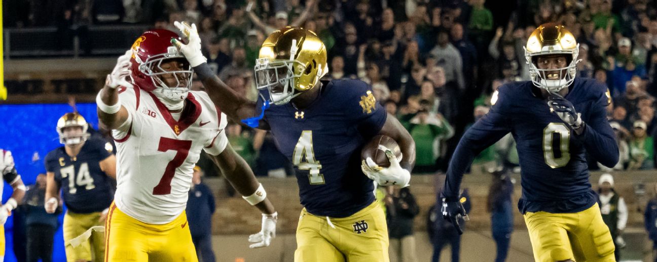 College Football Playoff picks after Week 8