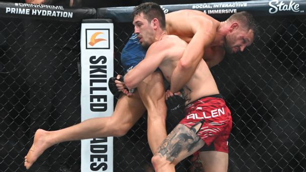 MMA divisional rankings: How did Brendan Allen's upset of Reinier de Ridder shake up middleweight?