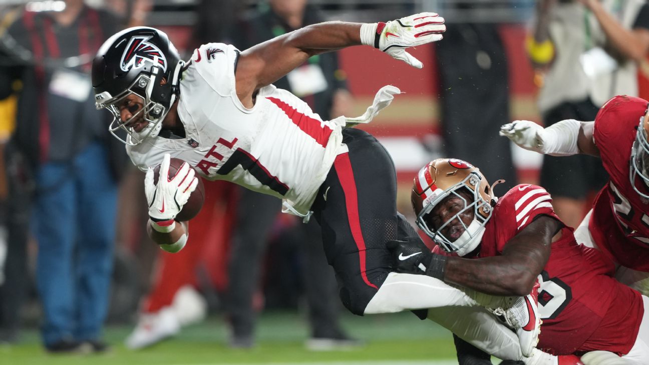 Falcons' Bijan Robinson curbs talk of 'best in NFL' after losing