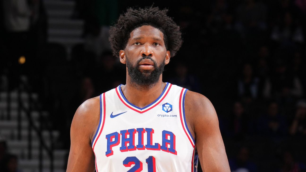 Joel Embiid scored 14 points in 19 minutes in Philadelphia's final preseason game on Friday.