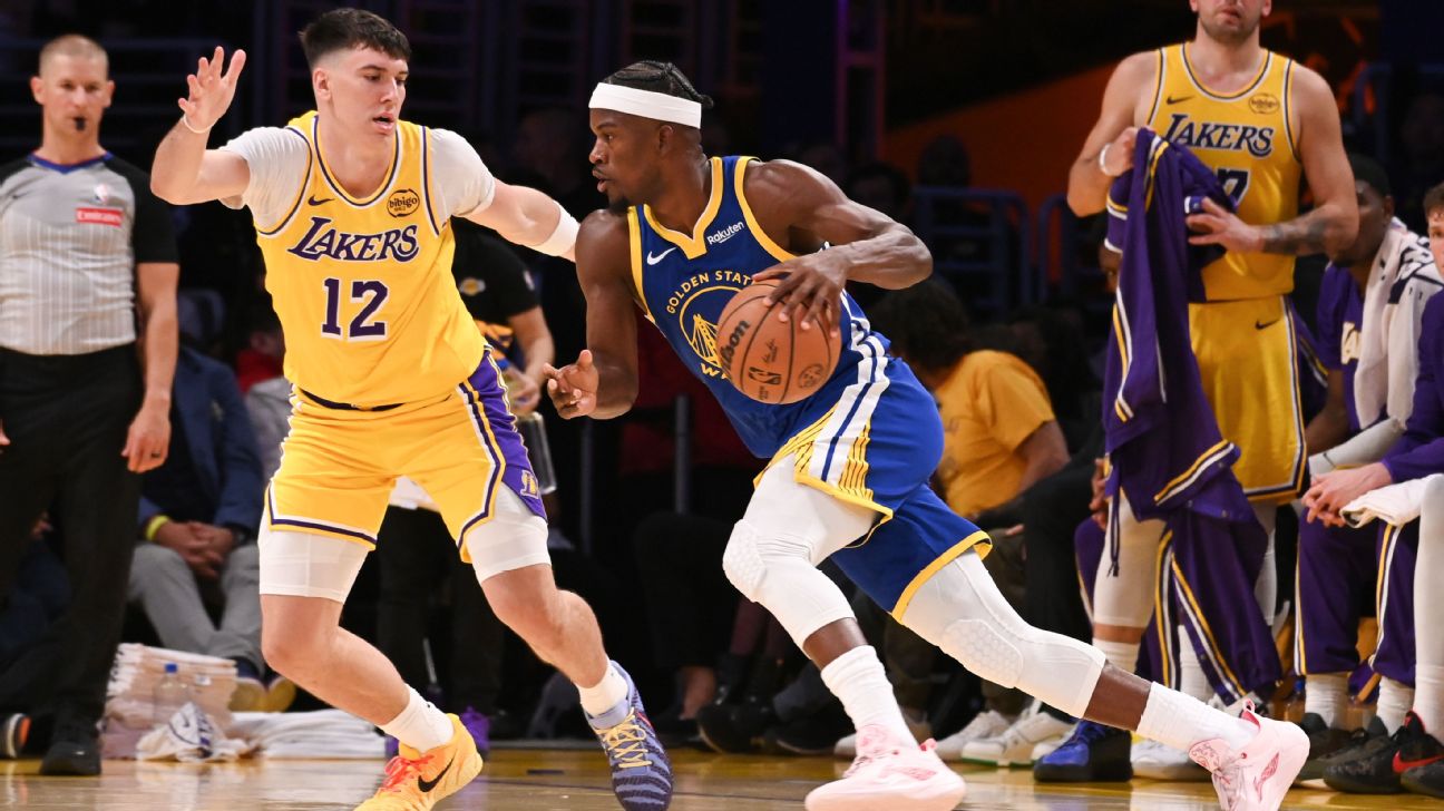 The Lakers are playing host to the Warriors on Opening Night.