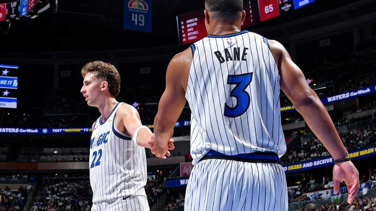 Franz Wagner and Desmond Bane anchor a youthful Magic roster.