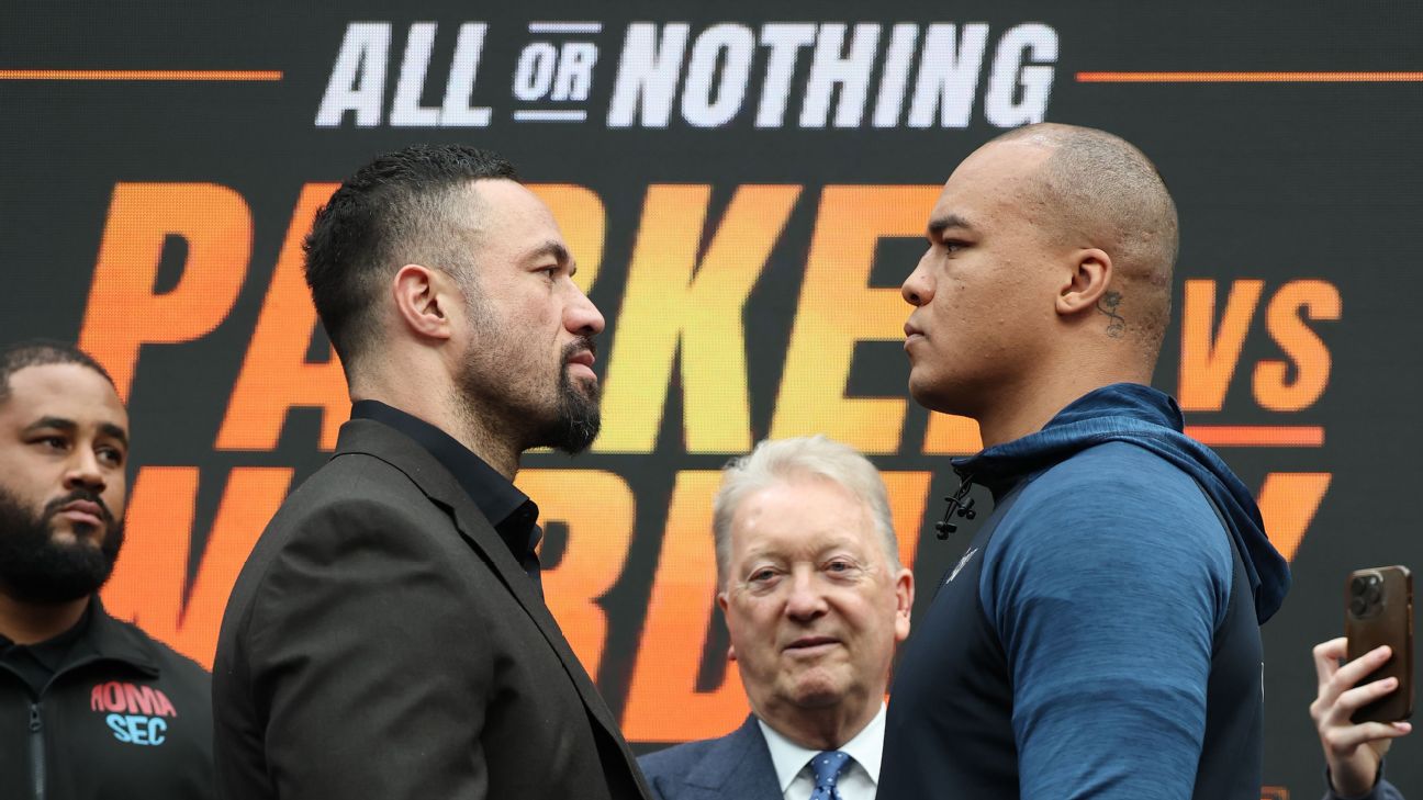 Parker 20 pounds heavier than Wardley for bout