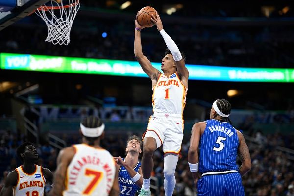 Hawks without three starters vs. Thunder on Saturday