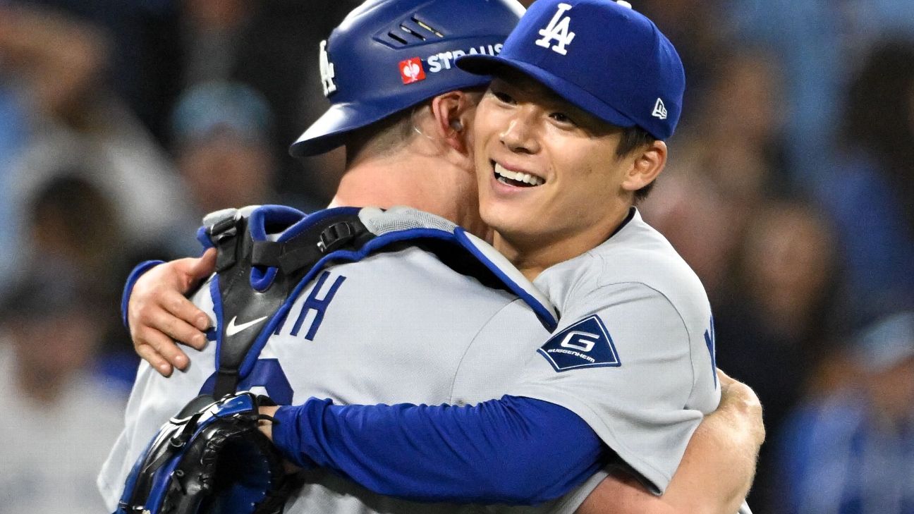 <a href="https://www.espn.com/mlb/story/_/id/46727886/yamamoto-tosses-2nd-consecutive-complete-game-dodgers-win" target="_blank">Yamamoto’s 2nd straight CG sparks Dodgers in G2</a>