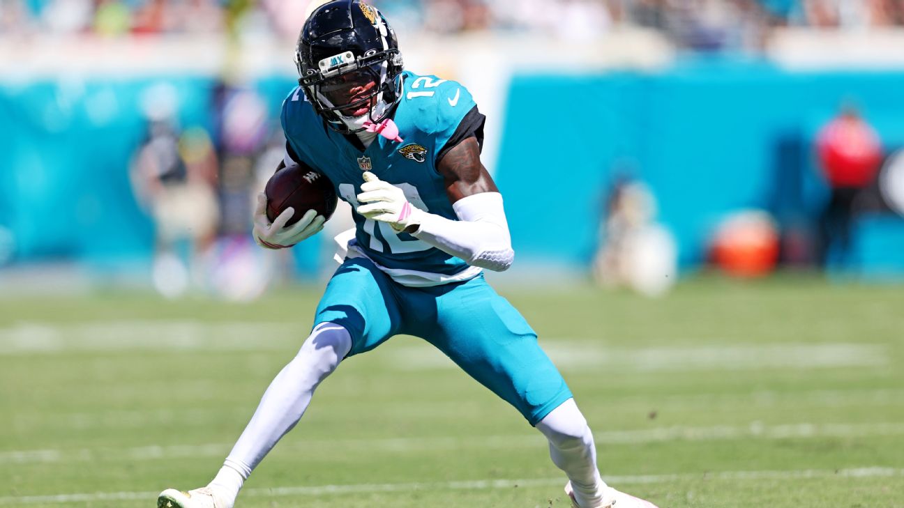 <a href="https://www.espn.com/nfl/story/_/id/46931527/jaguars-travis-hunter-surgery-miss-rest-season" target="_blank">Jags’ Hunter has surgery, out for rest of season</a>