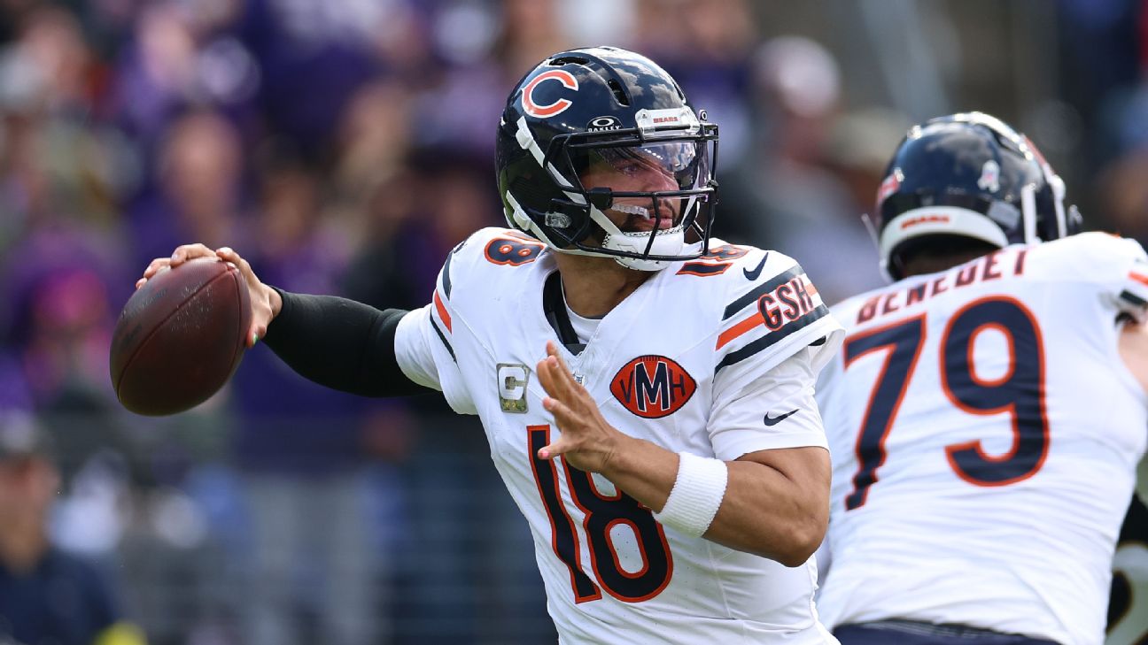 Bears couldn't survive their own sloppiness in loss to Ravens - ESPN
