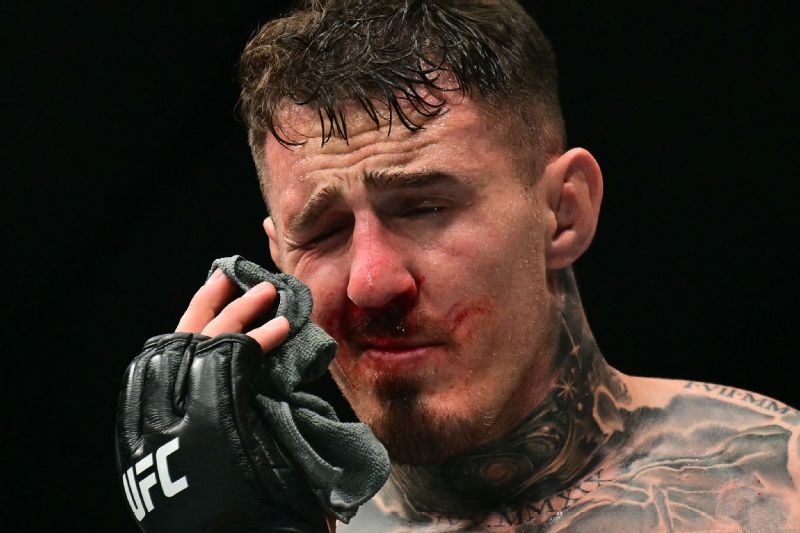 Tom Aspinall provides update on injured eye from hospital after UFC 321 disaster