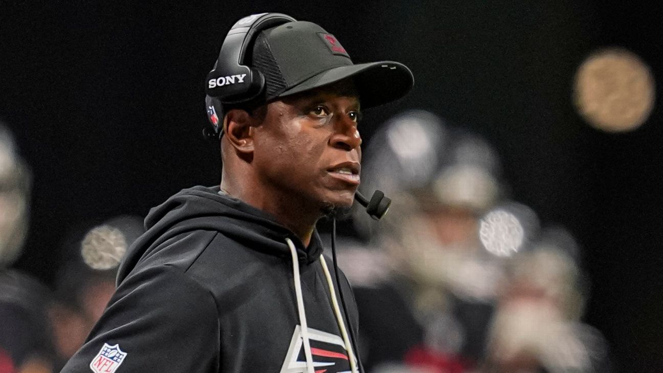 <a href="https://www.espn.com/nfl/story/_/id/47507975/source-falcons-move-raheem-morris-coach" target="_blank">Falcons fire Morris, Fontenot despite hot finish</a>