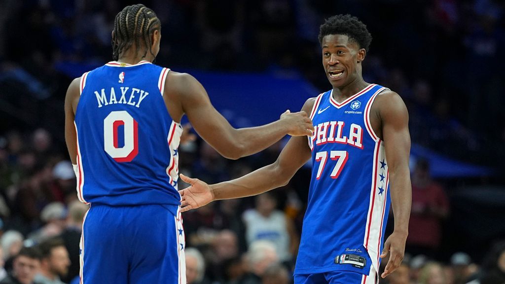 <a href="https://www.espn.com/nba/story/_/id/46752711/tyrese-maxey-vj-edgecombe-historic-start-76ers" target="_blank">Maxey, Edgecombe off to historic start for Sixers</a>