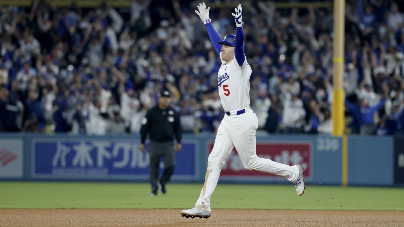 Freddie Freeman Walks Off Dodgers' Marathon 18-Inning World Series Victory