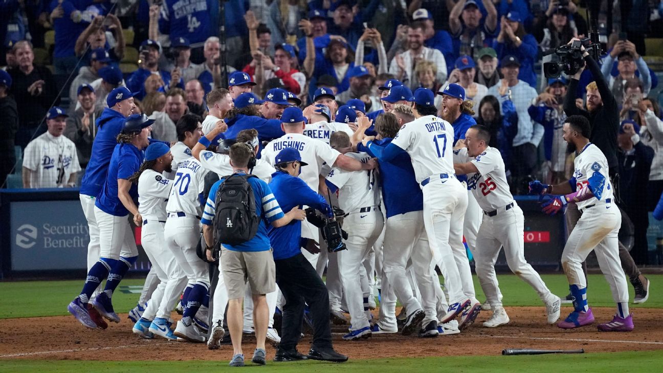 <a href="https://www.espn.com/mlb/story/_/id/46753866/freddie-freeman-walk-home-run-18th-inning-sends-dodgers-blue-jays-world-series-game-3" target="_blank">Dodgers win WS classic on Freeman’s HR in 18th</a>