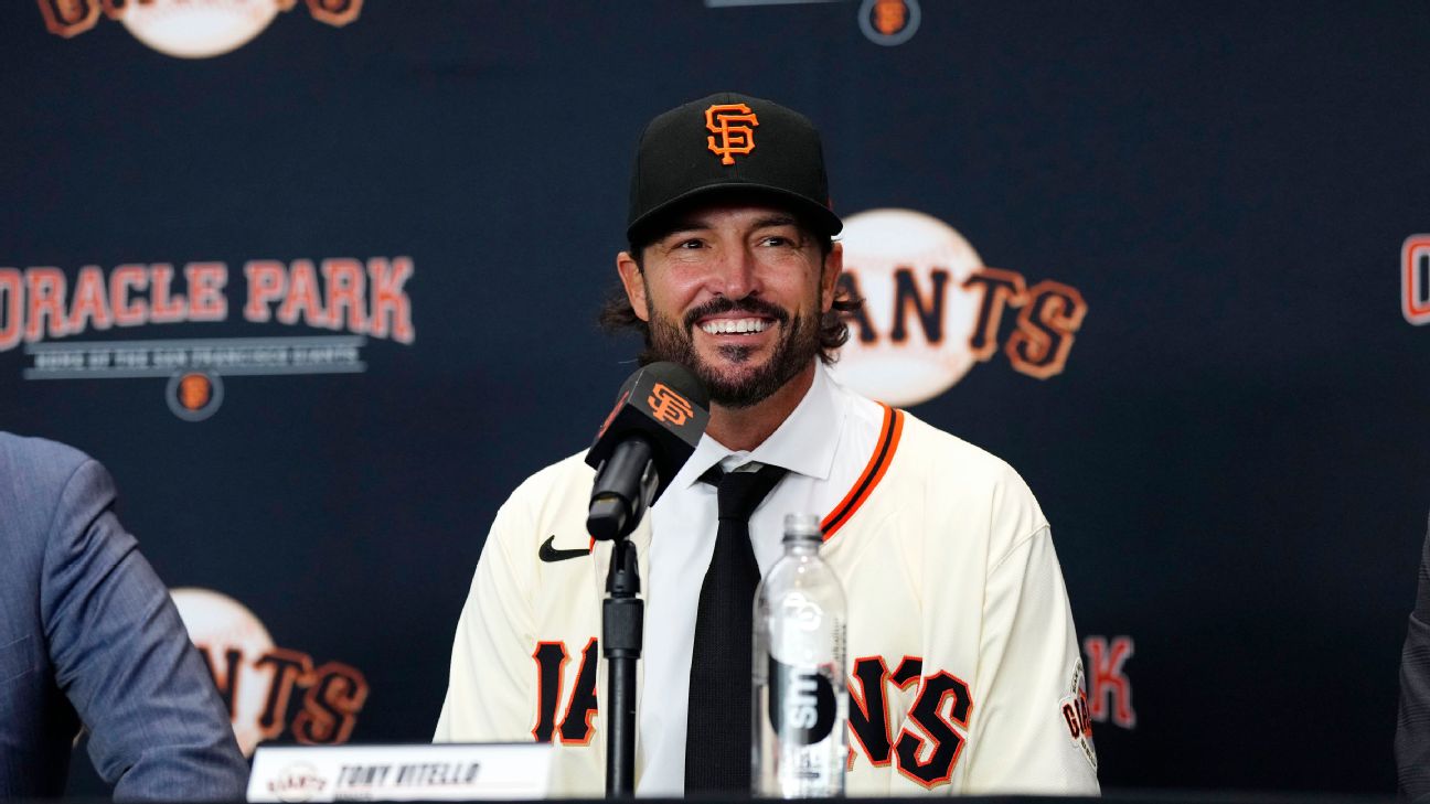 Tony Vitello embracing 'challenge' with Giants as he goes pro - ABC7 San  Francisco