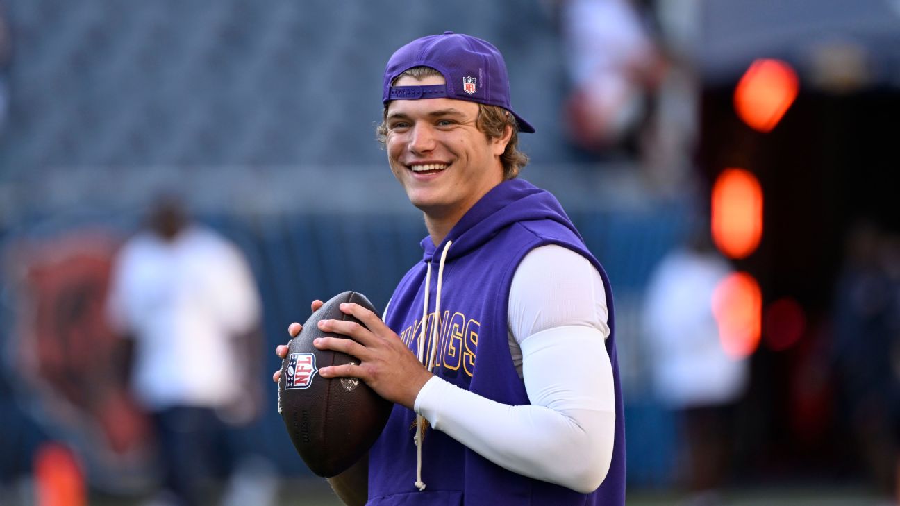 Five things to watch in J.J. McCarthy's return as Vikings' QB - ESPN