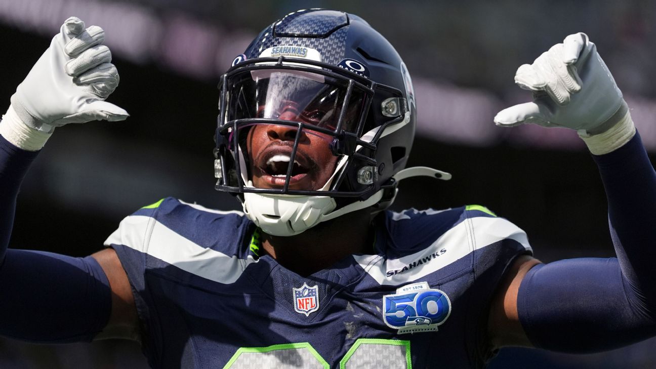 Devon Witherspoon back for Week 9, safety Julian Love out - ESPN