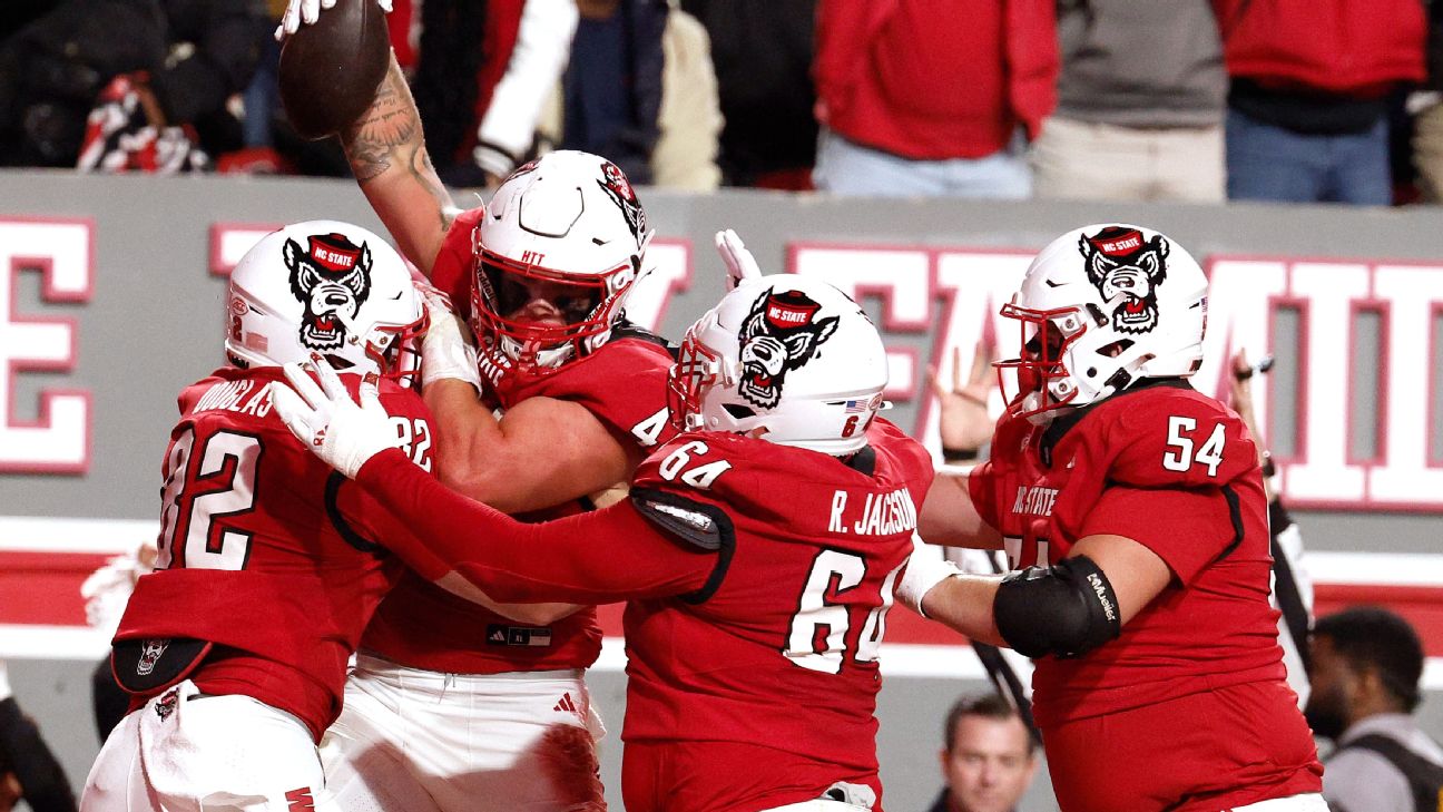 <a href="https://www.espn.com/college-football/story/_/id/46812065/nc-state-racks-538-yards-runs-no-8-georgia-tech" target="_blank">Tech wrecked: NC St. hands No. 8 Jackets 1st loss</a>