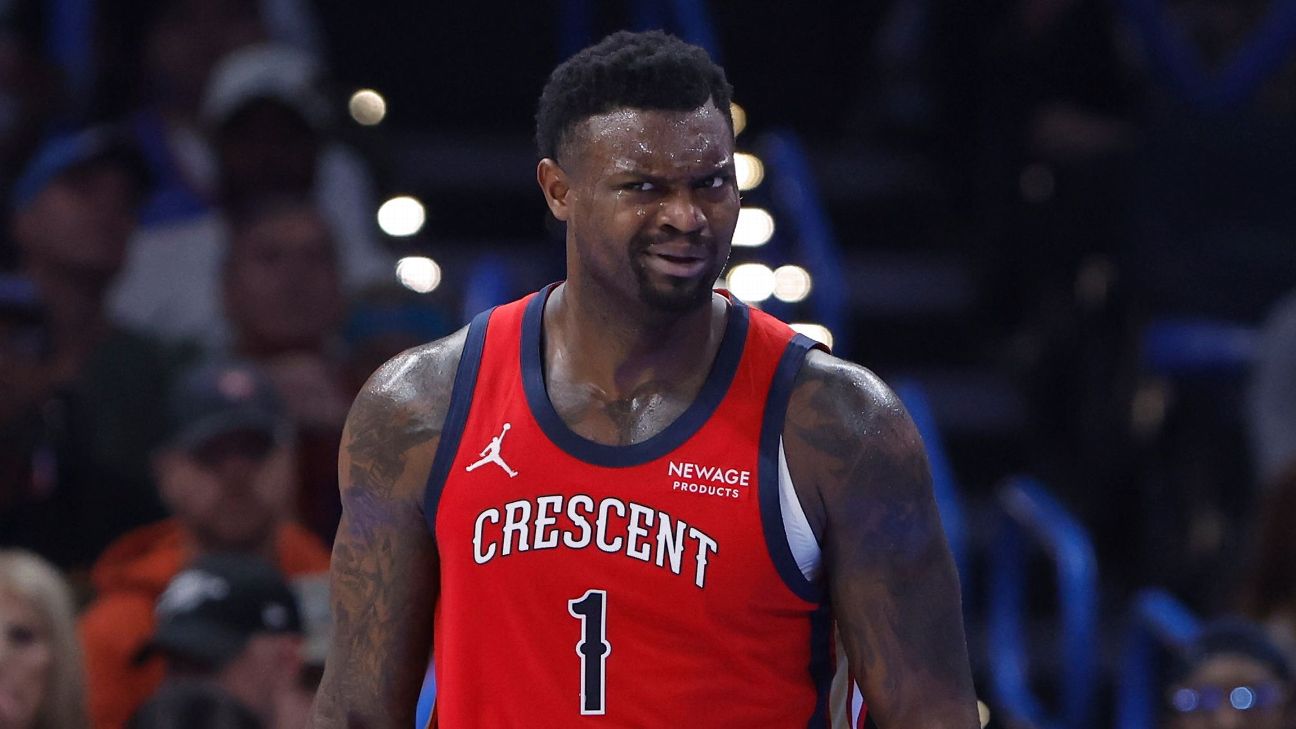 Zion Williamson out at least 7-10 days with hamstring strain