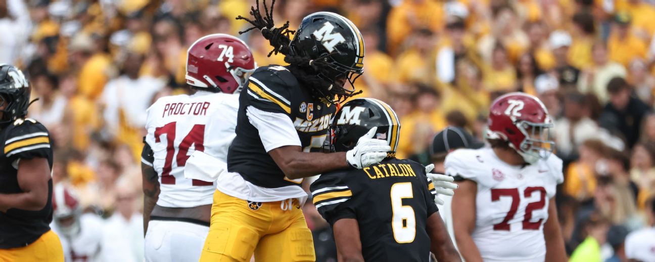 Why Missouri's Jalen Catalon won't blink vs. Texas A&M: He's on Year 7 of  top-10 Saturdays - ESPN