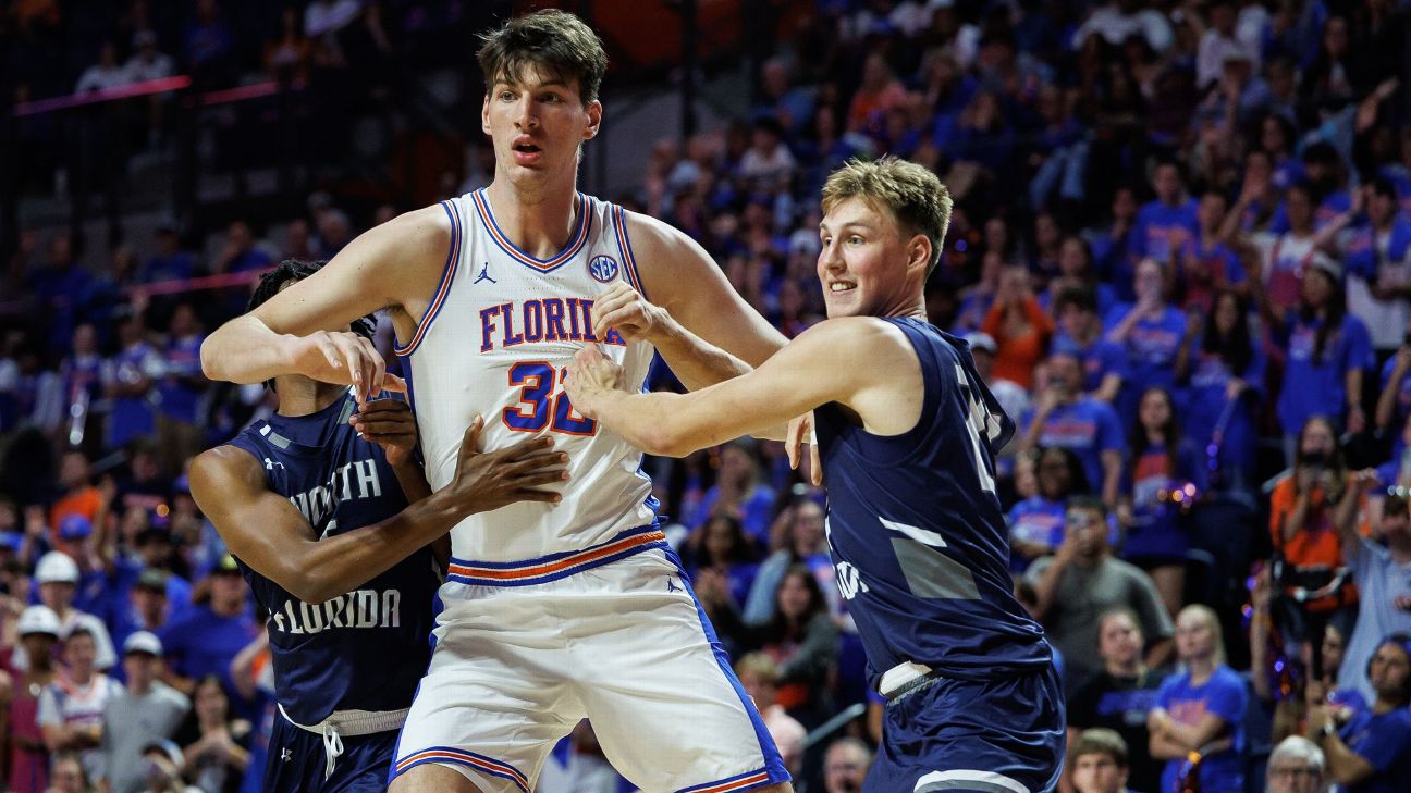 <a href="https://www.espn.com/mens-college-basketball/story/_/id/46877996/gators-rioux-becomes-tallest-college-basketball-player" target="_blank">Gators’ 7-9 Rioux becomes tallest college player</a>