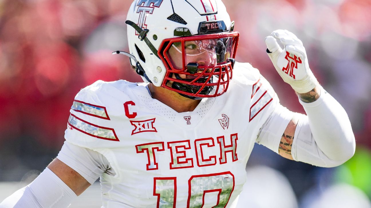 <a href="https://www.espn.com/college-football/story/_/id/46895764/texas-tech-stifles-byu-top-10-battle-improves-9-1" target="_blank">Texas Tech LB Rodriguez flashes a Heisman pose</a>