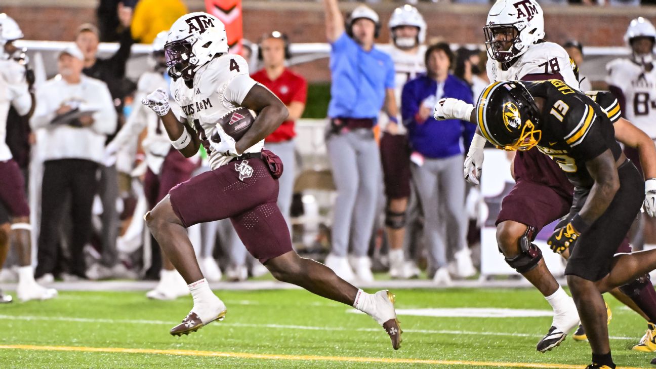 <a href="https://www.espn.com/college-football/story/_/id/46899463/mike-elko-bristles-urges-9-0-texas-finish" target="_blank">Elko bristles at past, urges 9-0 Aggies to ‘finish’</a>