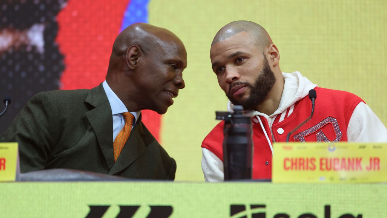 Eubank Jr opens up about relationship with father