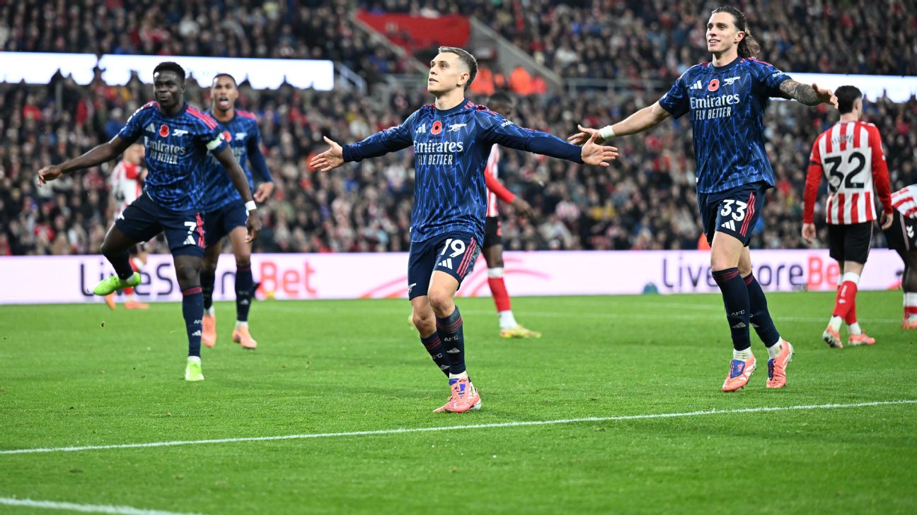 espn.co.uk - Bill Connelly - Arsenal, Bayern, Marseille? Lessons learned across Europe's top leagues after 10 games