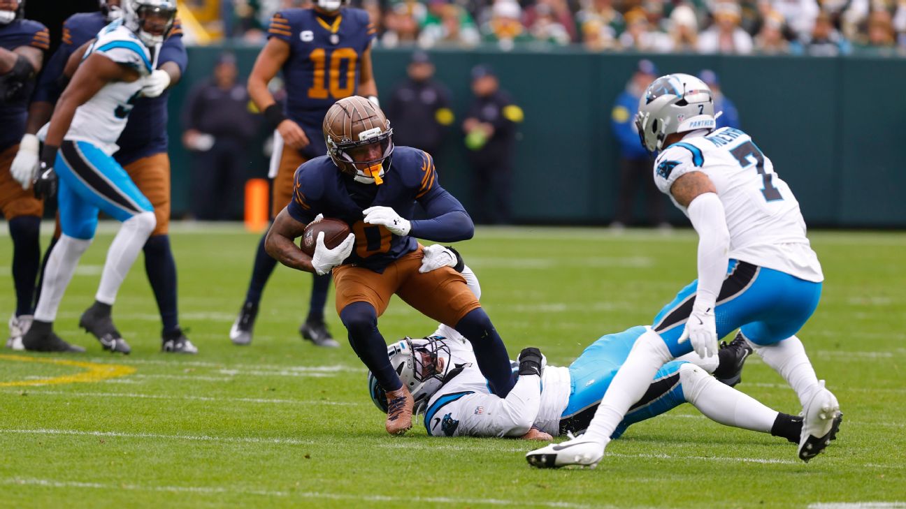 Week 11 inactives: Status for Matthew Golden, Davante Adams and others