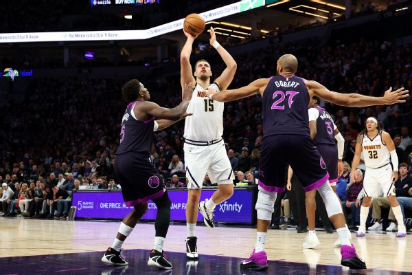 Stats system at Target Center crashes during Nuggets-Wolves