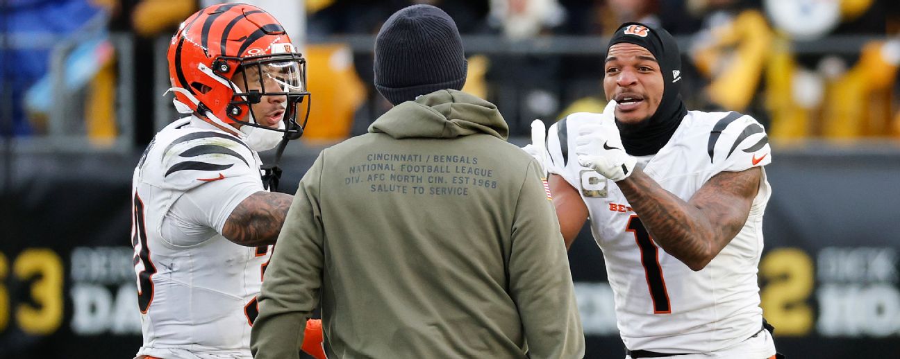 Bengals' Chase suspended one game for spitting on Steelers' Ramsey - ESPN