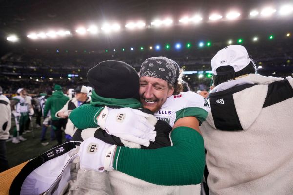 Saskatchewan Roughriders beat Montreal Alouettes to win Grey Cup
